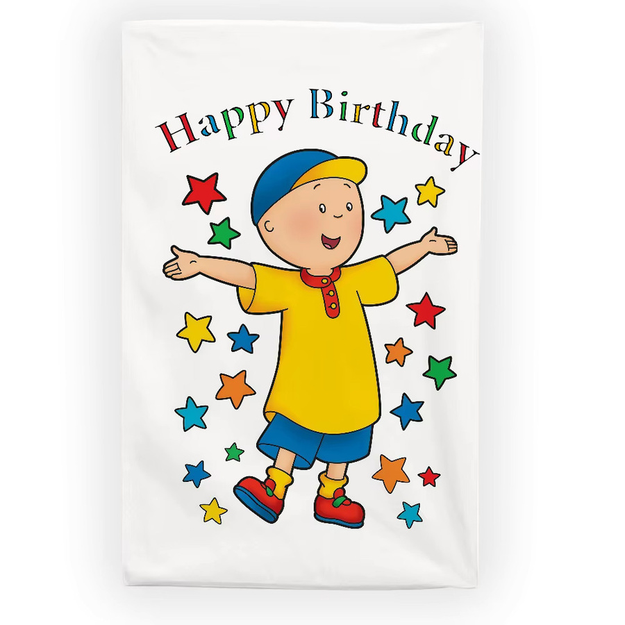 Warner Bros. Caillou Flaggen Kunstdruck Mehrfarbig B: 60,0 cm, H: 40,0 cm - Bild 5