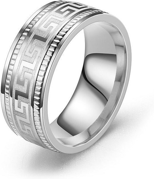 RX-Panjia Ring, Edelstahl, Goldbeschichtet, Vintage, Damen Herren - Bild 1