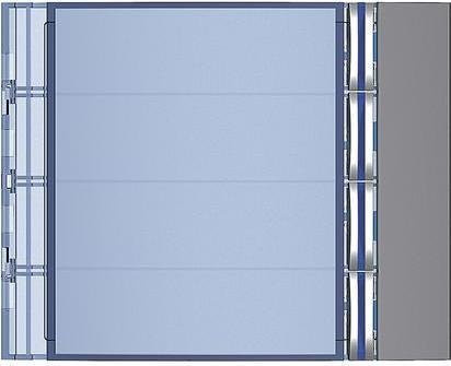 Legrand bticino 352043 Interkom-System-Zubehör Ruftasten-Modul in Grau und Blau - Bild 1