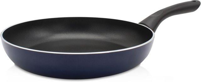 Karl Krüger Aluminium Pfanne Troja mit Antihaftbeschichtung, Durchmesser: 28 cm, Blau/Schwarz - Bild 1