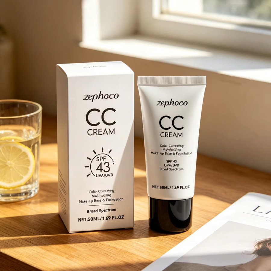 Zephoco CC Creme, Getönte Feuchtigkeitscreme für unreine Haut - Bild 2