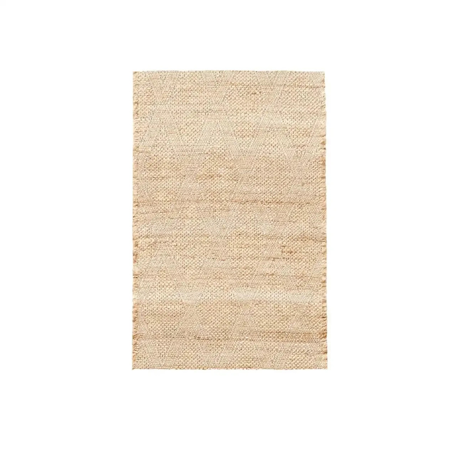 House Doctor Teppich Mara in Beige, gewebt aus Jute und Baumwolle, B/T: 85 x 130 cm - Bild 1