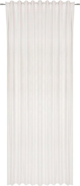 Modern Living Fertigvorhang Bianca Beige aus Samt und Polyester, blickdicht, Breite: 140 cm, Höhe: 245 cm - Bild 1