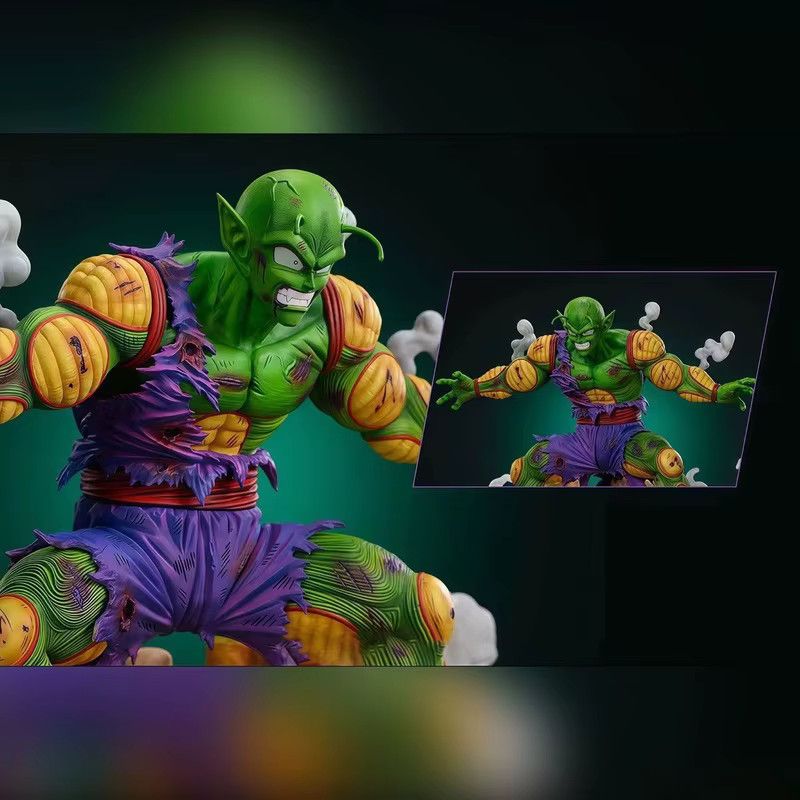 Bandai Dragon Ball Z Anime Figur Piccolo und Son Gohan aus PVC, Multicolor, Höhe: 28 cm - Bild 5