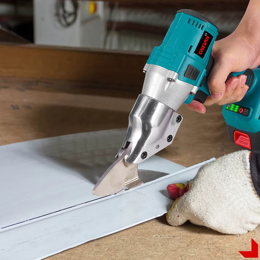 Makita Bürstlose Akku-Blechschere für 18V Batterien aus Carbonstahl zum Schneiden von Eisen und Metall - Bild 4
