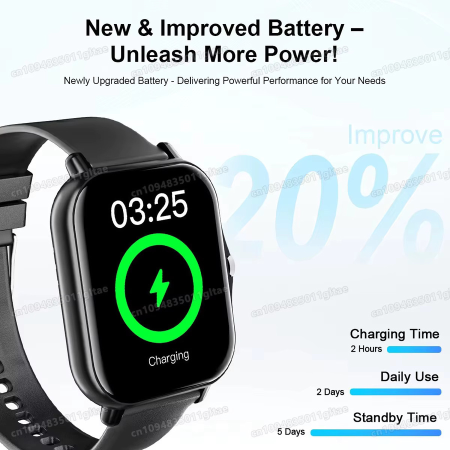 Ola Esporte Smartwatch, Silber, Silikon, Unisex - Bild 4