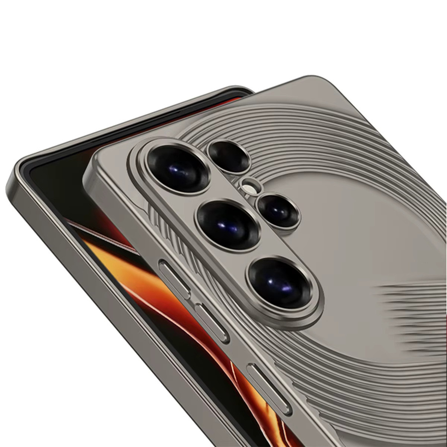 Fashion Armor Handyhülle für Samsung Galaxy S25 Ultra und S26 Ultra, stoßfest und schützend, Kunststoff, matt, Schwarz - Bild 4