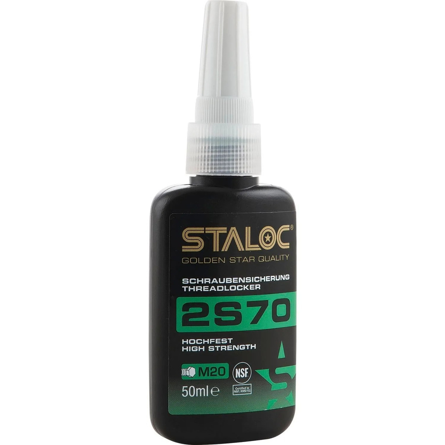 Staloc Schraubensicherung 2S70 Hochfest Grün bis M20 50 ml - Bild 2