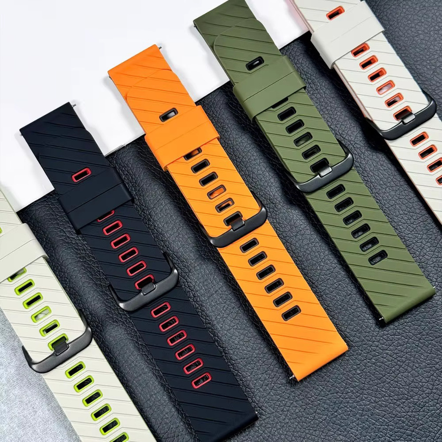 FancyWrist Uhrenarmband Silikon, zweifarbig, Redmi Watch 5 Lite - Bild 2