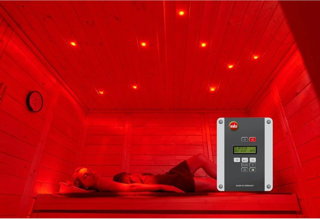 Weka Farbvisionen Set B LED RGB Effektbeleuchtung für Sauna und Infrarotkabine in Gelb, Grün, Rot, Blau und Weiß - Bild 1