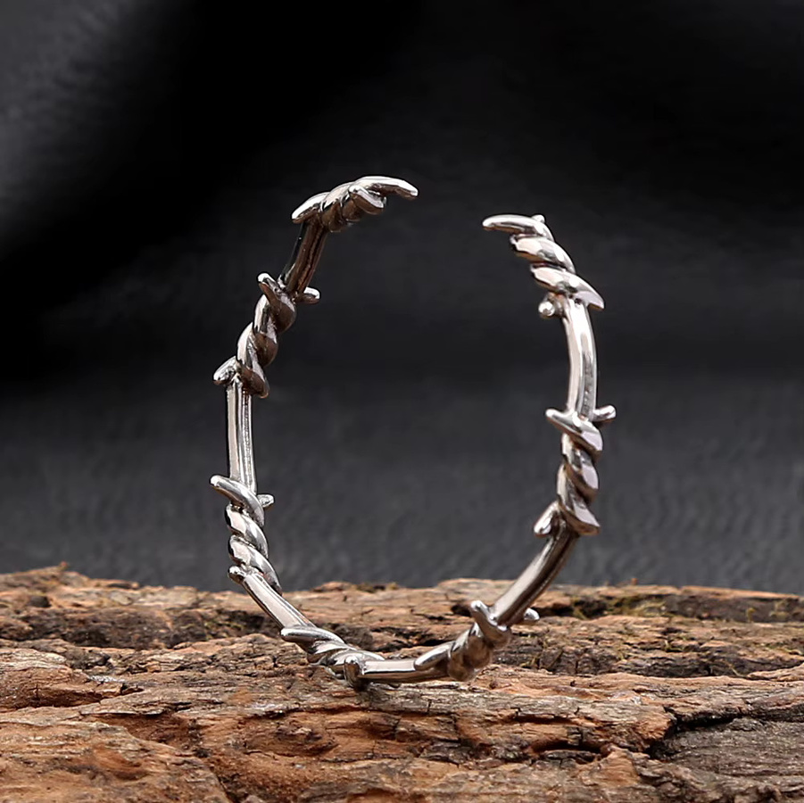 NORTHMAN Armband Edelstahl, Twisted Knotted, Unisex - Bild 4