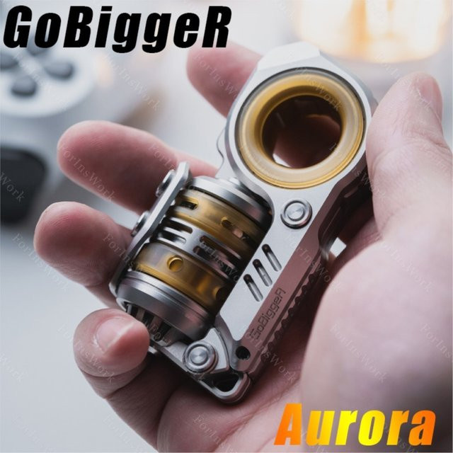 GoBiggeR Aurora S.S PEI Push Slider, Multifunktionales Verbundspielzeug, EDC Slider Fidget Toy - Bild 1