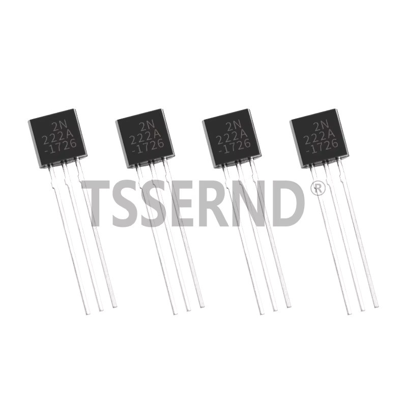 TSSERND Transistor-Kit 2N2222 NPN TO92 30V 800MA in Schwarz, 50 oder 100 Stück - Bild 2