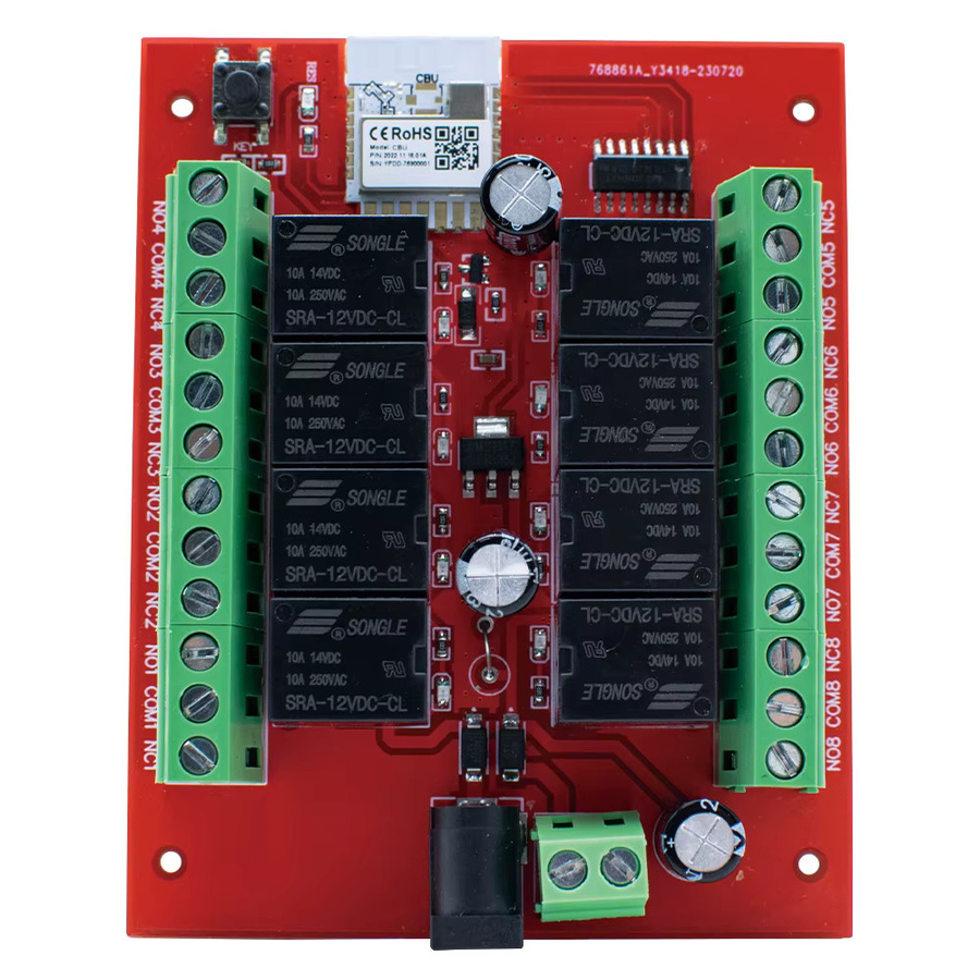 Scimagic-RC 8-Kanal WiFi Smart Switch für Tuya und Smart Life App, 12V/24V Relais Modul zur Smart Home Automation - Bild 2