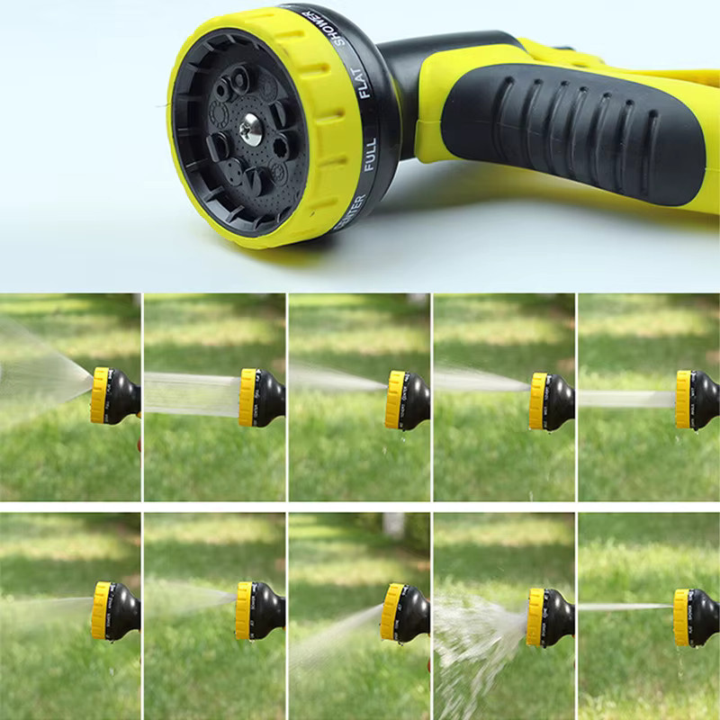 SEAMETAL Multifunktionales Auto-Wasserpistolen-Set mit 10 Modi für Auto, Haushalt und Garten - Bild 4
