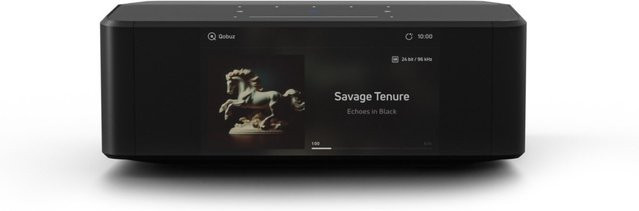 Bluesound Node Icon Audio Streamer schwarz mit Wi-Fi, Bluetooth und HDMI - Bild 1