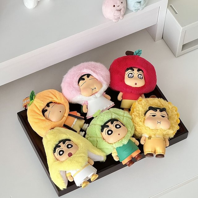 52TOYS Crayon Shin-Chan Obst-Hütten-Serie, Plüsch-Blindbox, Anhänger Puppe - Bild 1