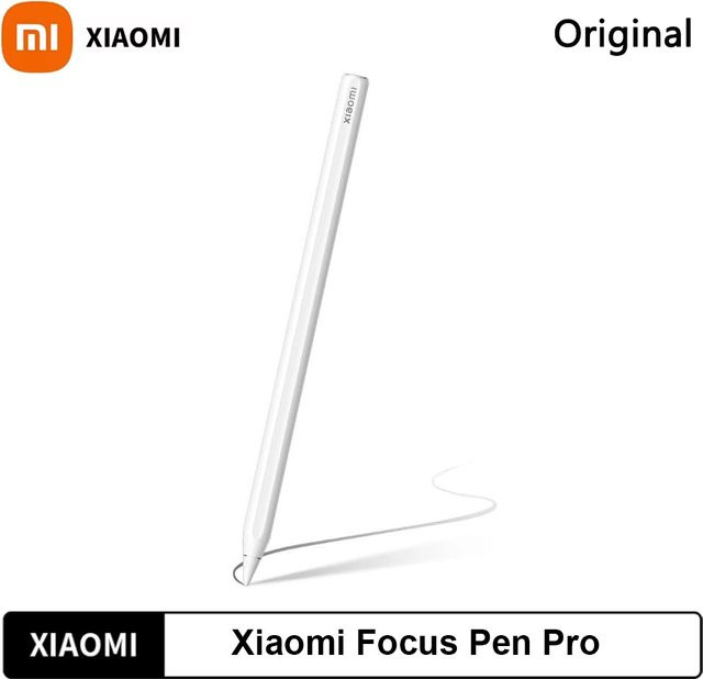 Xiaomi Focus Pen Pro Magnetischer Stylus in Weiß für Xiaomi Pad 8, 8 Pro, 7, 7 Pro und 6S Pro mit 16384 Druckstufen und Ladefunktion - Bild 1