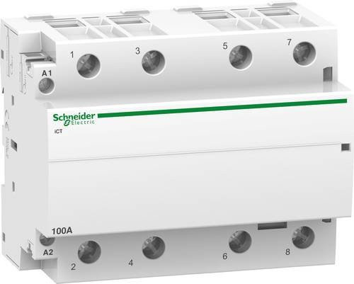 Schneider Electric A9C20884 Installationsschütz mit 4 Schließern, 4.2W, 400 V/AC, 100A, Weiß - Bild 1