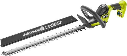 Ryobi ONE+ Akku-Heckenschere RY18HT55A-0 in Grün mit 55 cm Sägeblattlänge - Bild 1