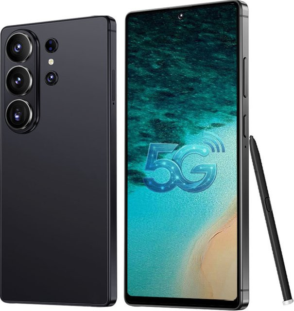 VIQEE 26S Ultra Smartphone 5G mit 256 GB Speicher, 6,6 Zoll Display, Stylus-Stift und GPS in Weiß - Bild 1
