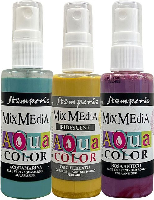 Stamperia Aquacolor Venice 3er-Set - Bild 1