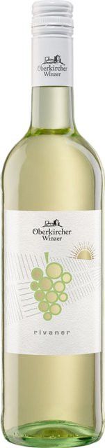 Oberkircher Rivaner Weißwein, trocken, Baden, 2025, 0,75 l - Bild 1