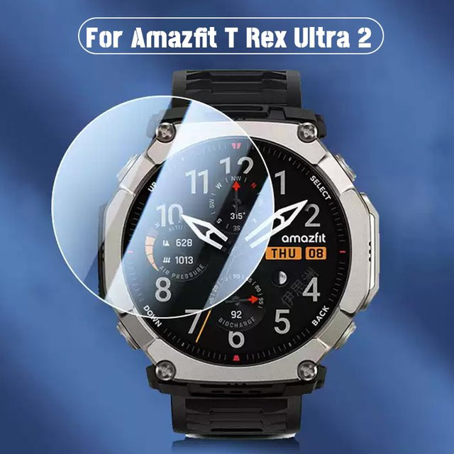 Huami Amazfit T Rex Ultra 2 Displayschutz aus gehärtetem Glas, transparentes HD Schutzglas - Bild 1
