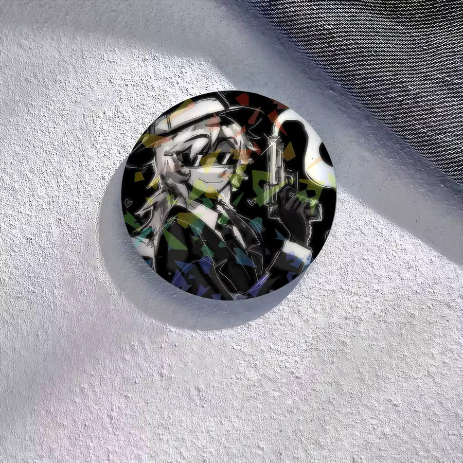 F-ForsakenS Abzeichen-Set, Glas-Emaille-Pins, Unisex - Bild 4