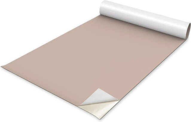 Tulup Möbelfolie Beige-Rosa, Dekorfolie als Möbelsticker, B: 50 cm, H: 100 cm - Bild 1