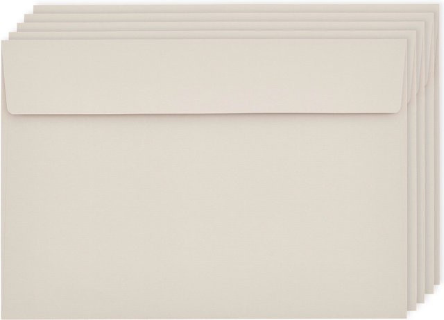 Rico Design Paper Poetry Luxury Umschläge C5 Hellgrau - Bild 1