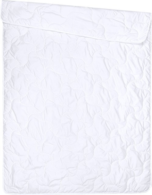 LIVARNO TopCool Steppbett aus Mikrofaser in Weiß, B/T/H: 135 x 200 cm - Bild 1