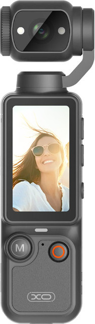XO Design Sportkamera ZF05 in Schwarz mit 2.5K Auflösung und 1,9-Zoll-Display - Bild 1