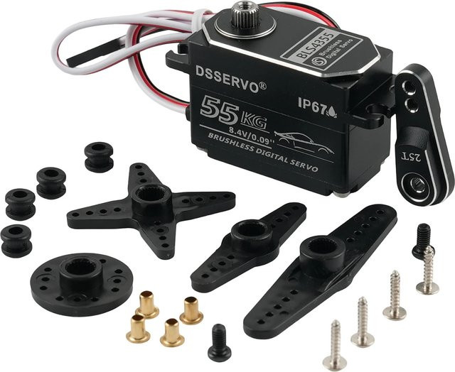 Dsservo BLS4355 Bürstenloser Digital-Servo, 55KG, 180 270 Grad, RC-Servo - Bild 1
