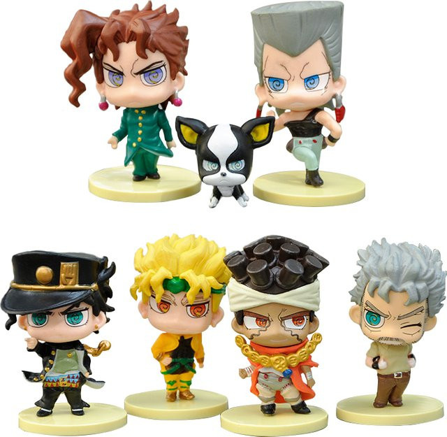 Bandai JoJo's Bizarre Adventure Actionfigur, 5-teiliges Set - Bild 1