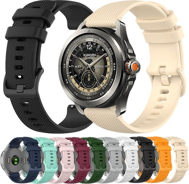 Xiaomi Uhrenarmband Silikon, 22 mm, Unisex - Bild 1
