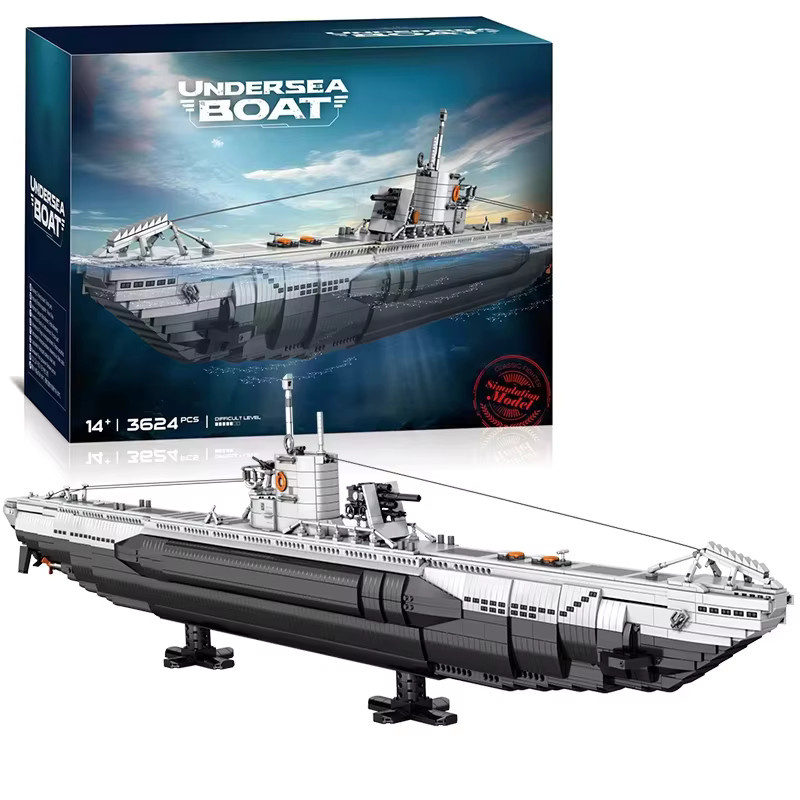 AMAZINGBLOKS U-Boot, Bausatz, 3624 Teile, ab 14 Jahren - Bild 4