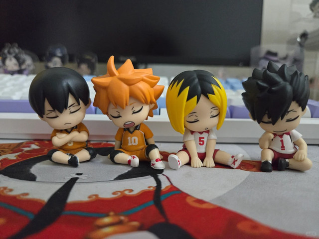 Banpresto Japanischer Anime-Volleyball, Desktop-Ornament, Mehrfarbig - Bild 1