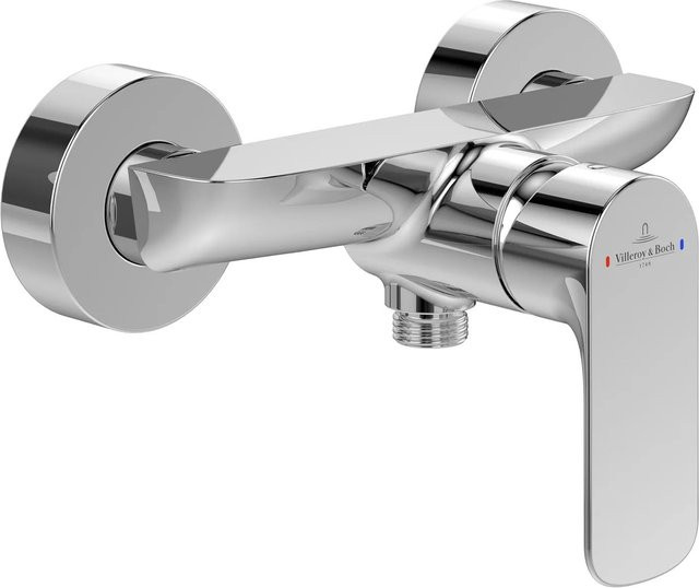 Villeroy & Boch O.novo Unterputz-Einhebel-Duscharmatur in Chrom mit Rückflussschutz - Bild 1