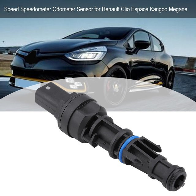DOACT Geschwindigkeitssensor für Renault Clio MK2, Espace MK3, Kangoo, Laguna, Megane, Scenic und Twingo (2006-2011), Farbe: Schwarz - Bild 1