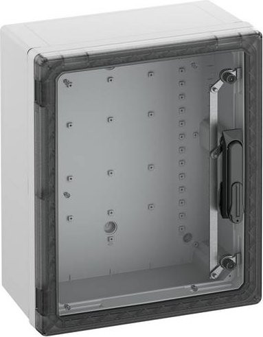 Spelsberg GEOS-S 4050-22-to/SH Schaltschrank aus Polyamid in Grau und Transparent, B/H: 40,0 x 22,6 cm - Bild 1