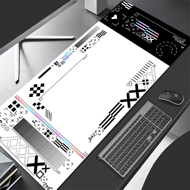 Potdemiel Gaming Mauspad XXL Rutschfeste Schreibtischmatte für PC und Shooter - Bild 1