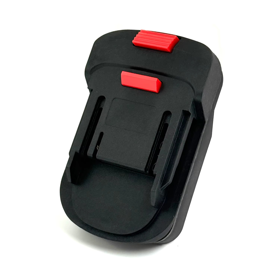 Akku-Adapter Schwarz für Bosch, Dewalt, Einhell und Parkside 18V Li-Ionen-Akkus zur Nutzung mit Makita 18V Elektrowerkzeugen - Bild 2
