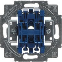 Busch-Jaeger Serienschalter-Einsatz Reflex SI Linear Enzianblau RAL 5010 2000/5 US Unterputz mit Steckklemme - Bild 1