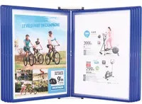 DJOIS Sichttafelwandhalter Easy Load in Grau und Blau aus Metall und Kunststoff - Bild 1