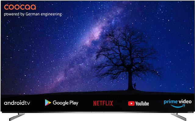 Coocaa 65S8G OLED Smart-TV in Schwarz mit 4K Ultra HD, HDR-Wiedergabe und Sprachsteuerung, 164 cm (65") - Bild 1