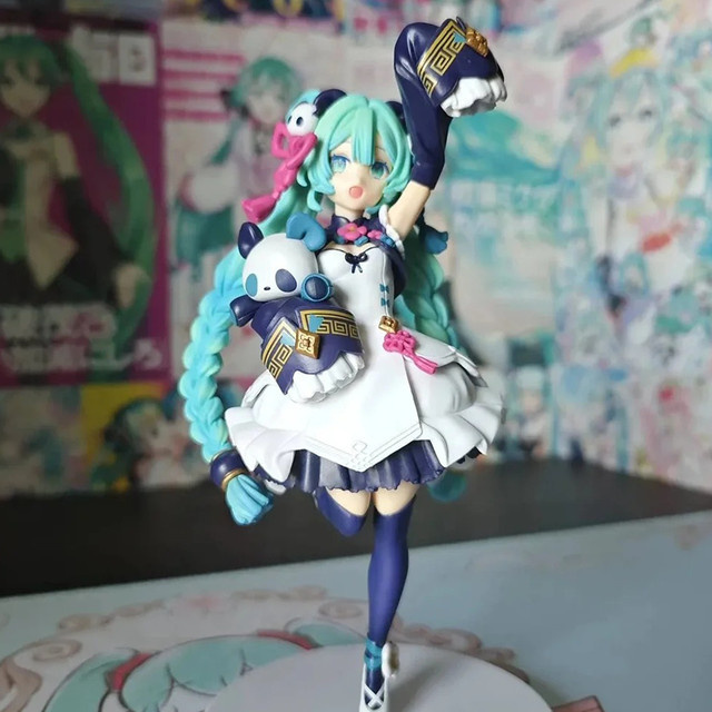 Bandai Hatsune Miku Mädchen, PVC-Modell-Dekorationen, bunt / mehrfarbig - Bild 1