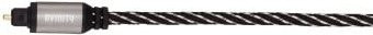 AVINITY Audio-Lichtleiter-Kabel mit Toslink-Stecker und Gewebe in Schwarz, Länge: 3,0 m - Bild 1