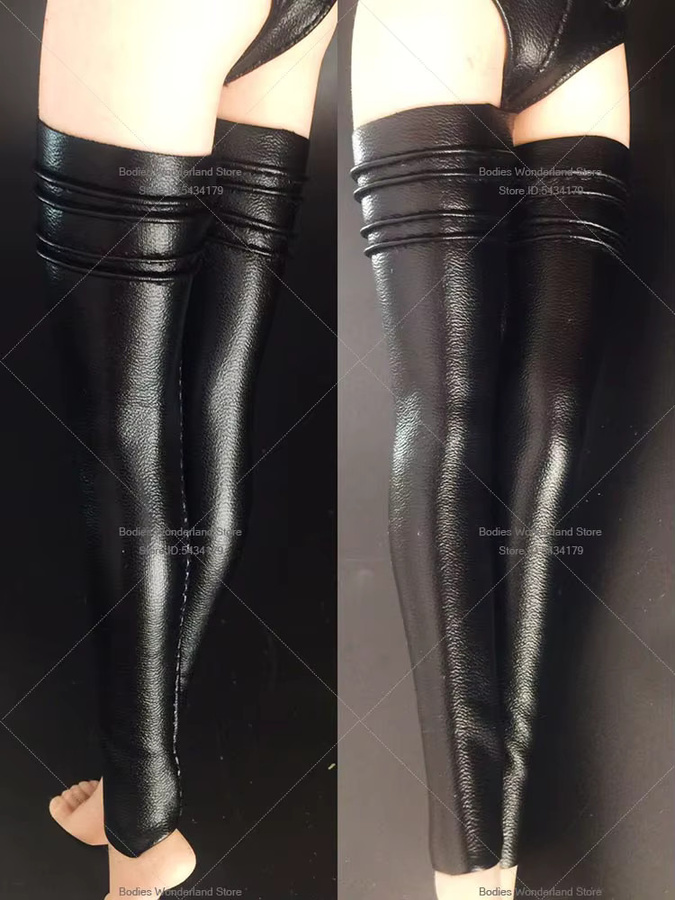 Taholicy Weibliche Soldat Kleidung, Leder, Schwarz, Zubehör für 12 Zoll Action Figur Puppe - Bild 2