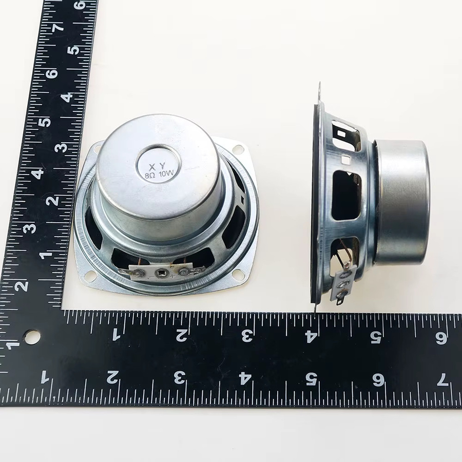 Yuxi Mini-Lautsprecher 3 Zoll Vollfrequenz, 8 Ohm, 10W, Silber, Durchmesser: 78 mm - Bild 3